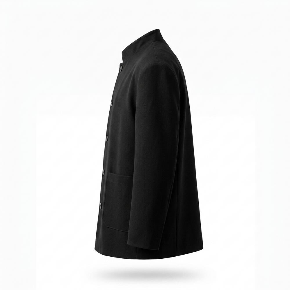 Mens Outlet House - Maged | Wool Stand-Collar Jacket Men