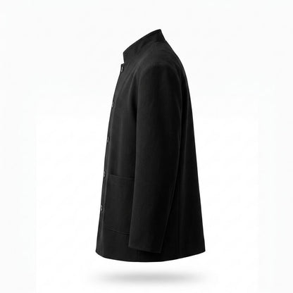 Mens Outlet House - Maged | Wool Stand-Collar Jacket Men