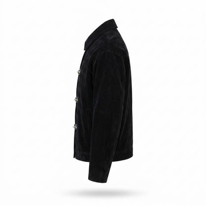 Mens Outlet House - Miser | Toggle-Closure Velveteen Jacket Unisex