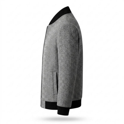 Mens Outlet House - Viram | Patterned Zip-Up Jacket Men