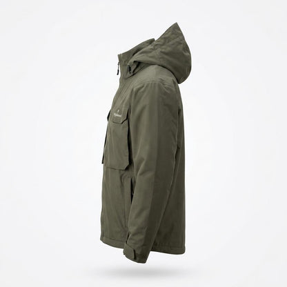 Mens Outlet House - Kerel | Hooded Multi-Pocket Jacket Unisex