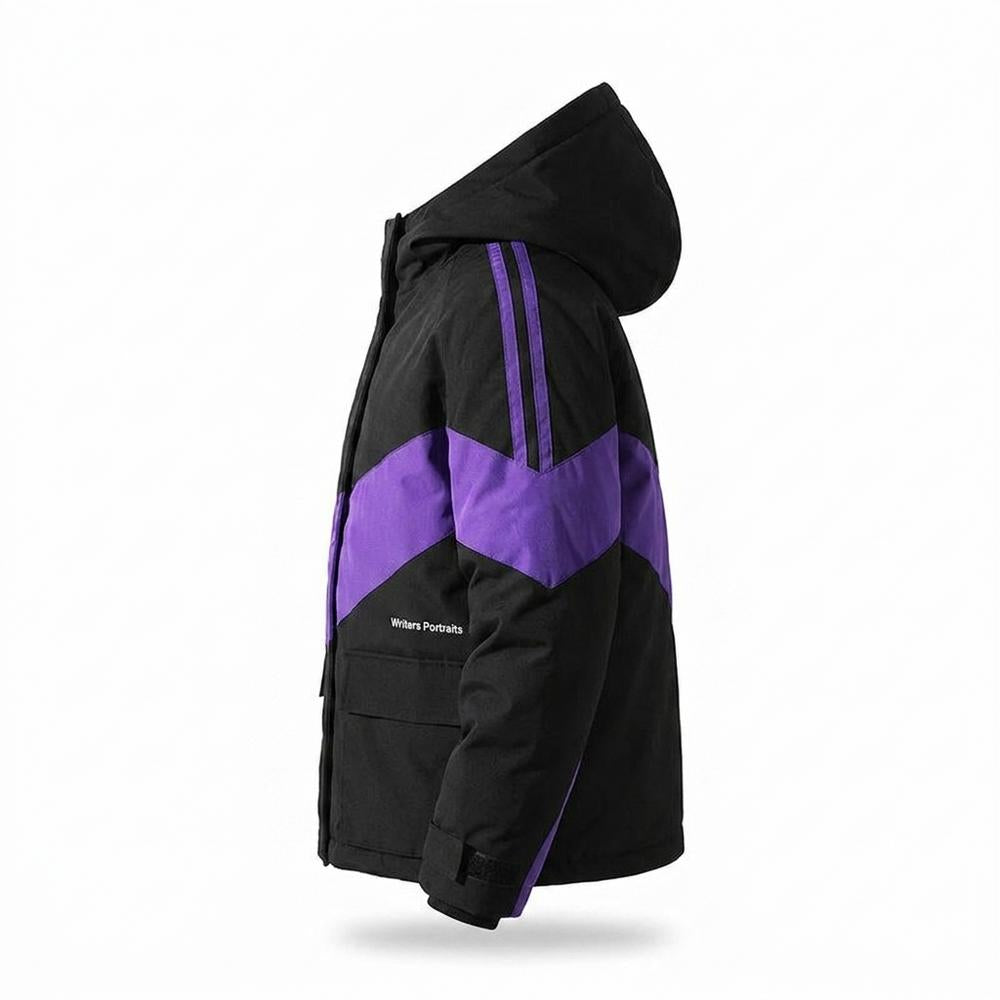 Mens Outlet House - Zevel | Color-Block Hooded Jacket Unisex