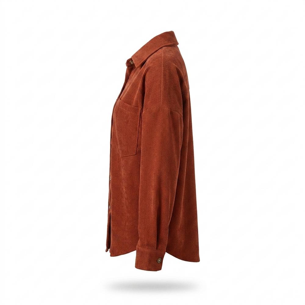 Mens Outlet House - Rukud | Corduroy Relaxed-Fit Shirt Women