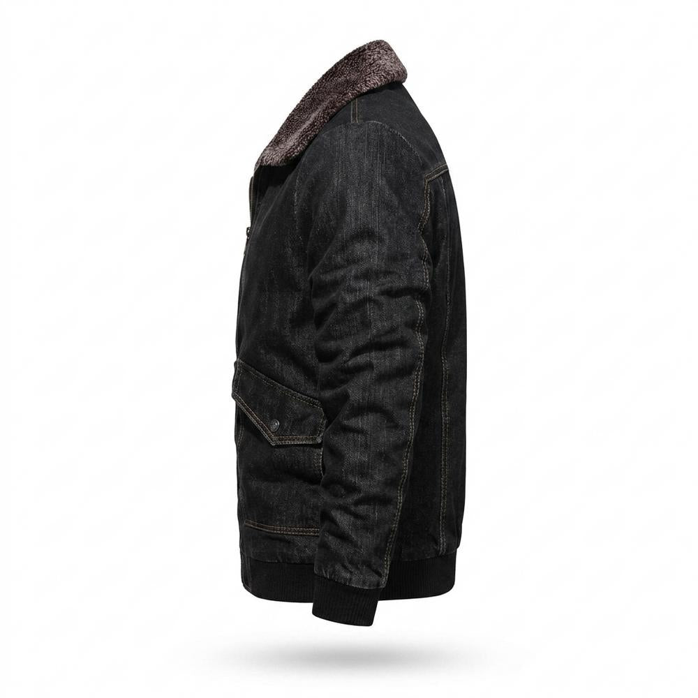 Mens Outlet House - Netor | Sherpa-Lined Zip-Up Jacket Men