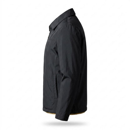 Mens Outlet House - Simen | Zip-Up Fleece-Lined Jacket Men