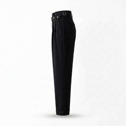Mens Outlet House - Noken | High-Waisted Pleated Pants Women