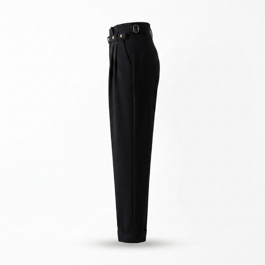 Mens Outlet House - Noken | High-Waisted Pleated Pants Women