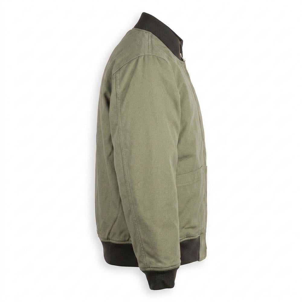 Mens Outlet House - Lanav | Zip-Up Twill Jacket Men