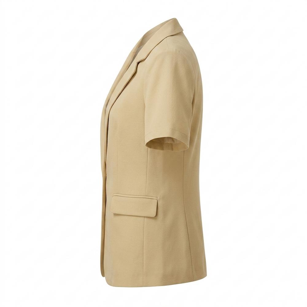 Mens Outlet House - Sowus | Short-Sleeved Single-Button Blazer Women