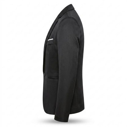 Mens Outlet House - Aomon | Single-Button Slim-Fit Blazer Men