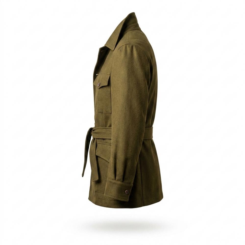 Mens Outlet House - Aldan | Belted Four-Pocket Jacket Men