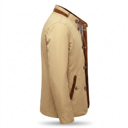 Mens Outlet House - Zeven | Lined Corduroy-Trimmed Jacket Men