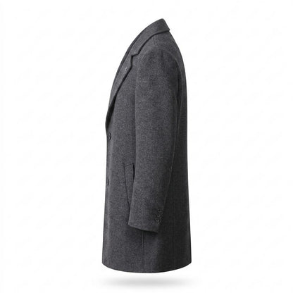 Mens Outlet House - Nikar | Single-Breasted Wool Coat Men