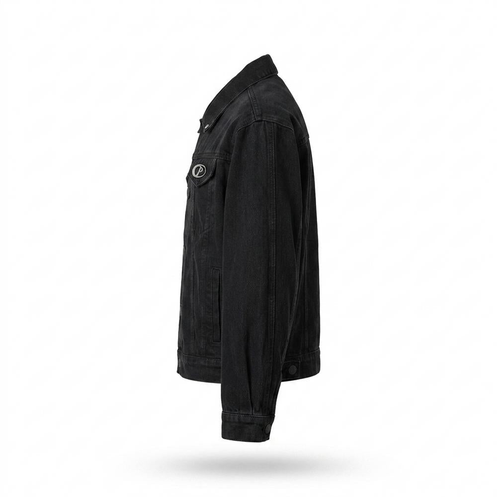 Mens Outlet House - Ridan | Button-Front Denim Jacket Unisex