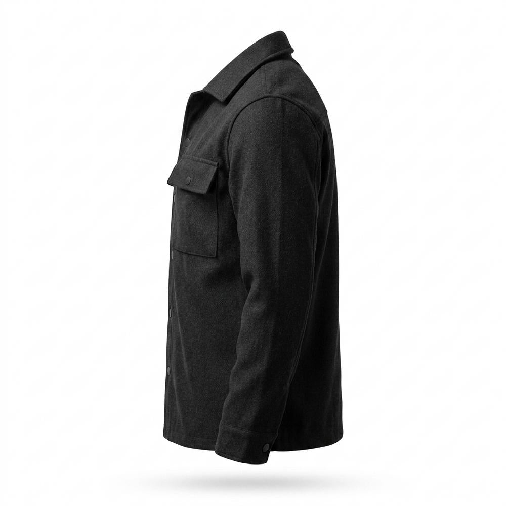 Mens Outlet House - Lerel | Button-Up Collared Jacket Men