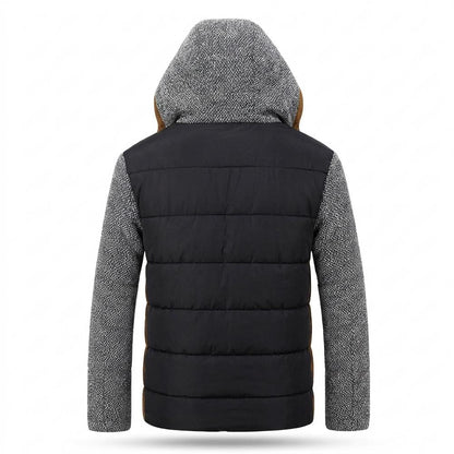 Mens Outlet House - Allev | Mixed-Media Padded Jacket Men