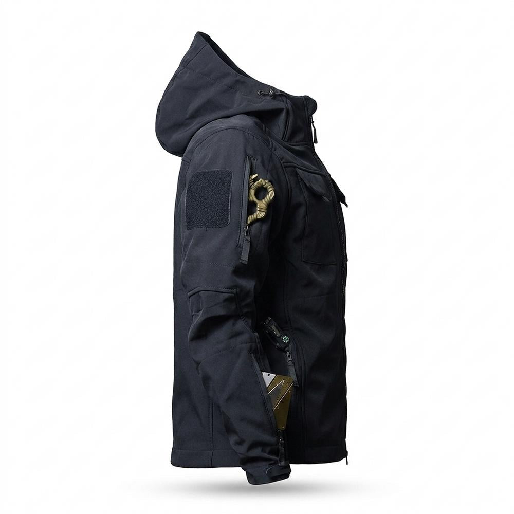 Mens Outlet House - Eugor | Hooded Multi-Pocket Jacket Men