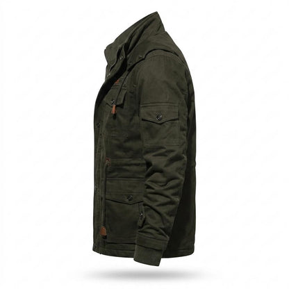 Mens Outlet House - Vemir | Fleece-Lined Hooded Jacket Men