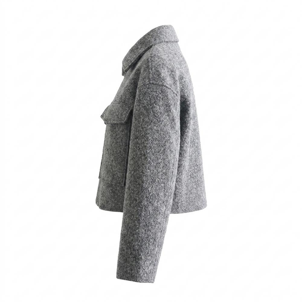 Mens Outlet House - Lemer | Zip-Up Cropped Jacket Women