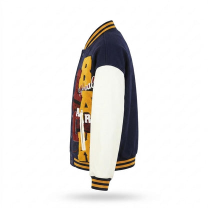 Mens Outlet House - Kavel | Two-Tone Embroidered Jacket Unisex