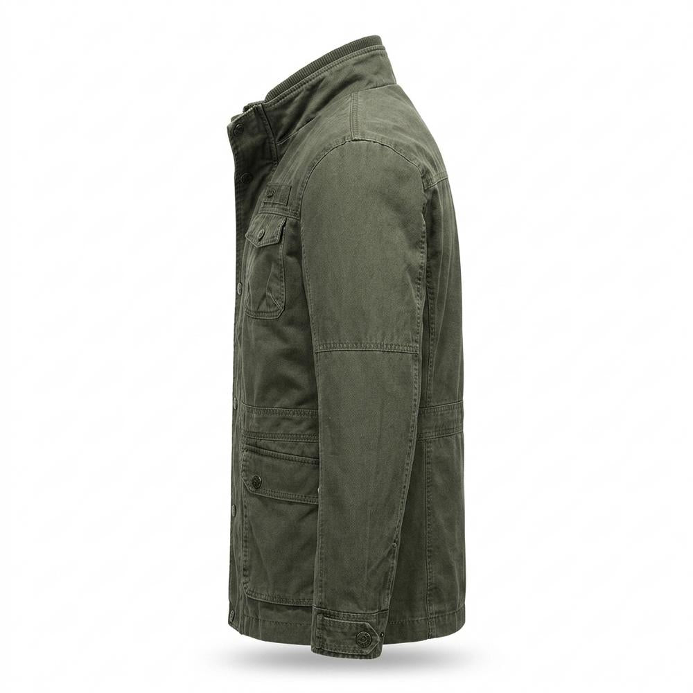 Mens Outlet House - Karel | Stand-Collar Lined Jacket Men