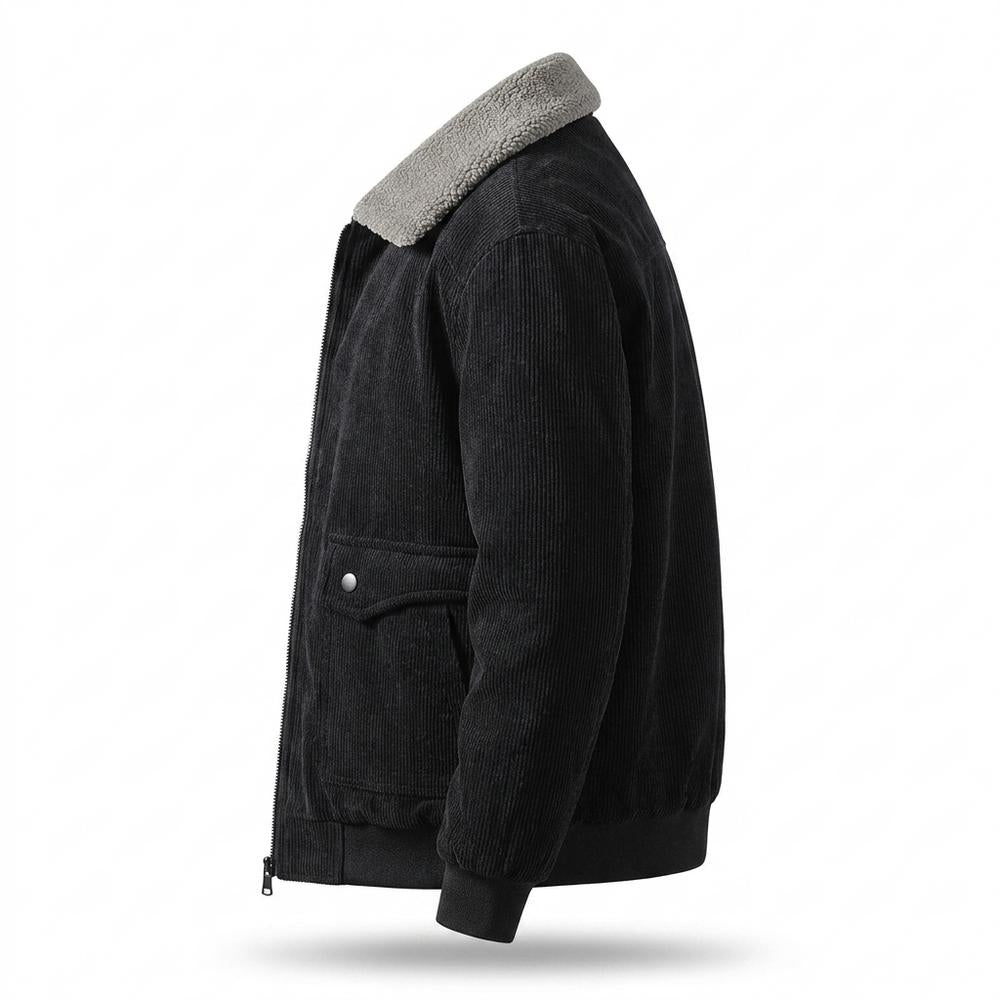Mens Outlet House - Ravar | Sherpa-Lined Corduroy Jacket Men