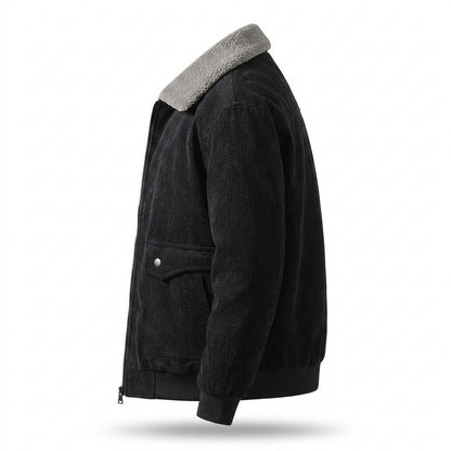 Mens Outlet House - Ravar | Sherpa-Lined Corduroy Jacket Men