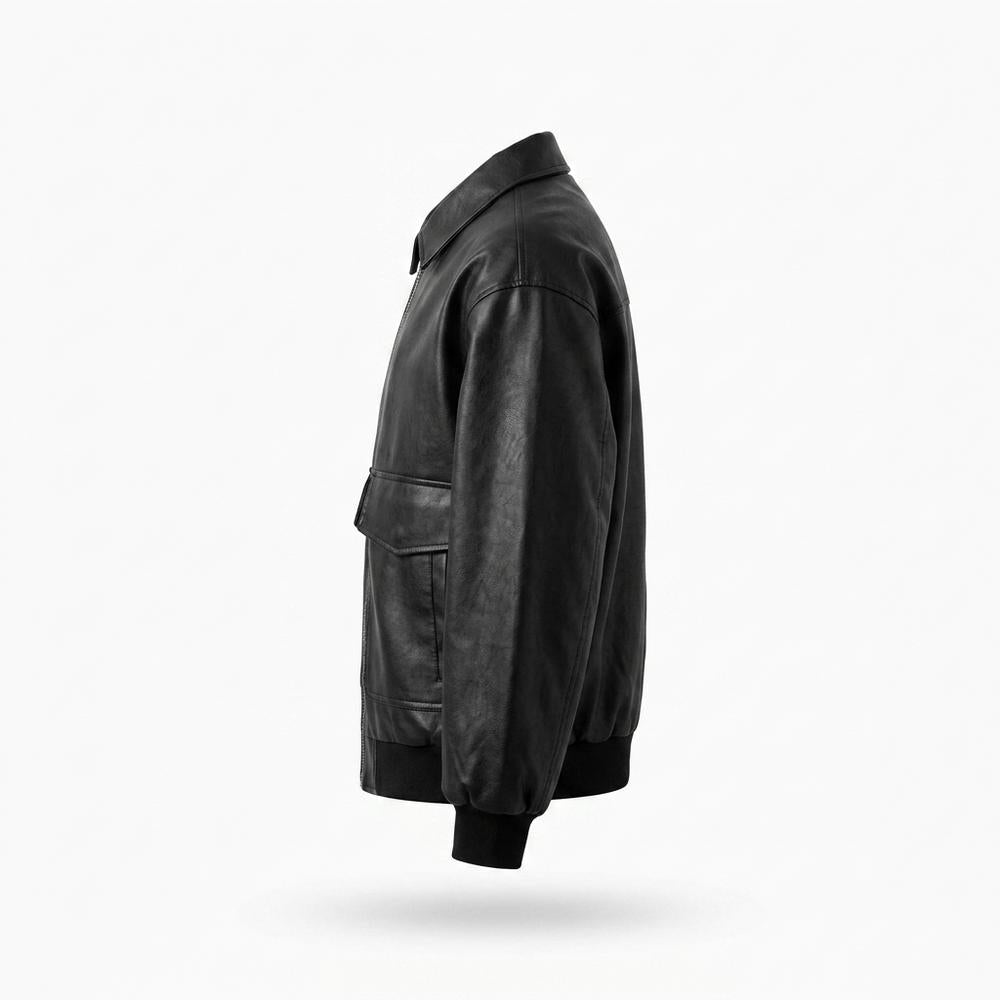 Mens Outlet House - Visel | Oversized Zip-Up Jacket Men