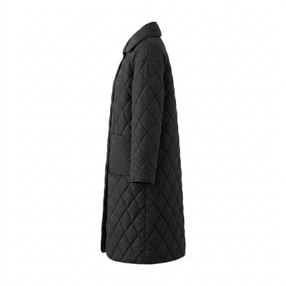 Mens Outlet House - Aahol | Quilted Collared Coat Women