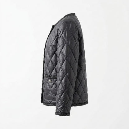 Mens Outlet House - Samer | Quilted Collarless Jacket Women