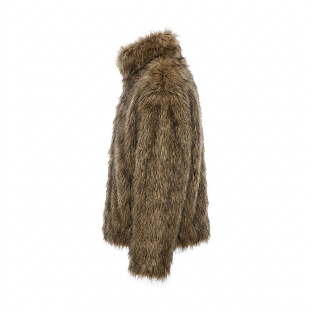 Mens Outlet House - Taser | Faux-Fur Collared Jacket Unisex