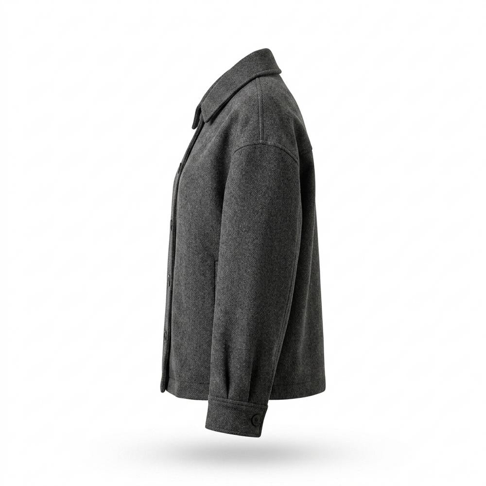 Mens Outlet House - Roken | Button-Up Cropped Jacket Women