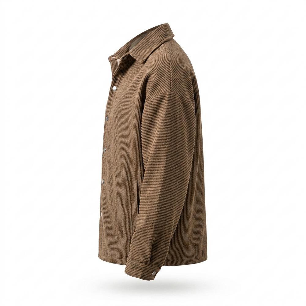 Mens Outlet House - Leser | Ribbed Button-Front Jacket Unisex