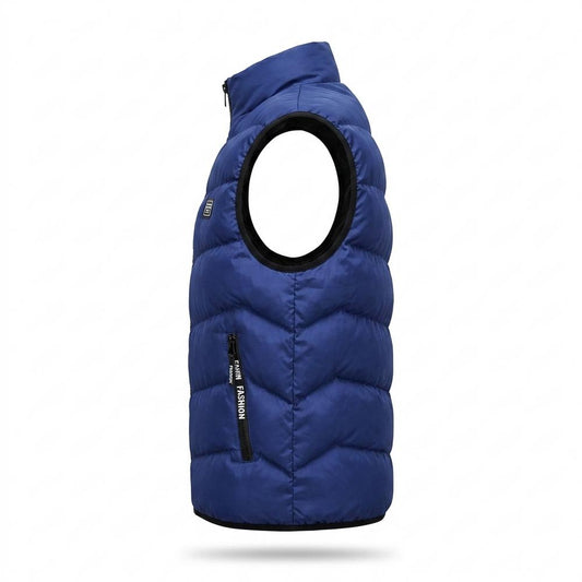 Mens Outlet House - Lorev | Quilted Zip-Up Vest Men