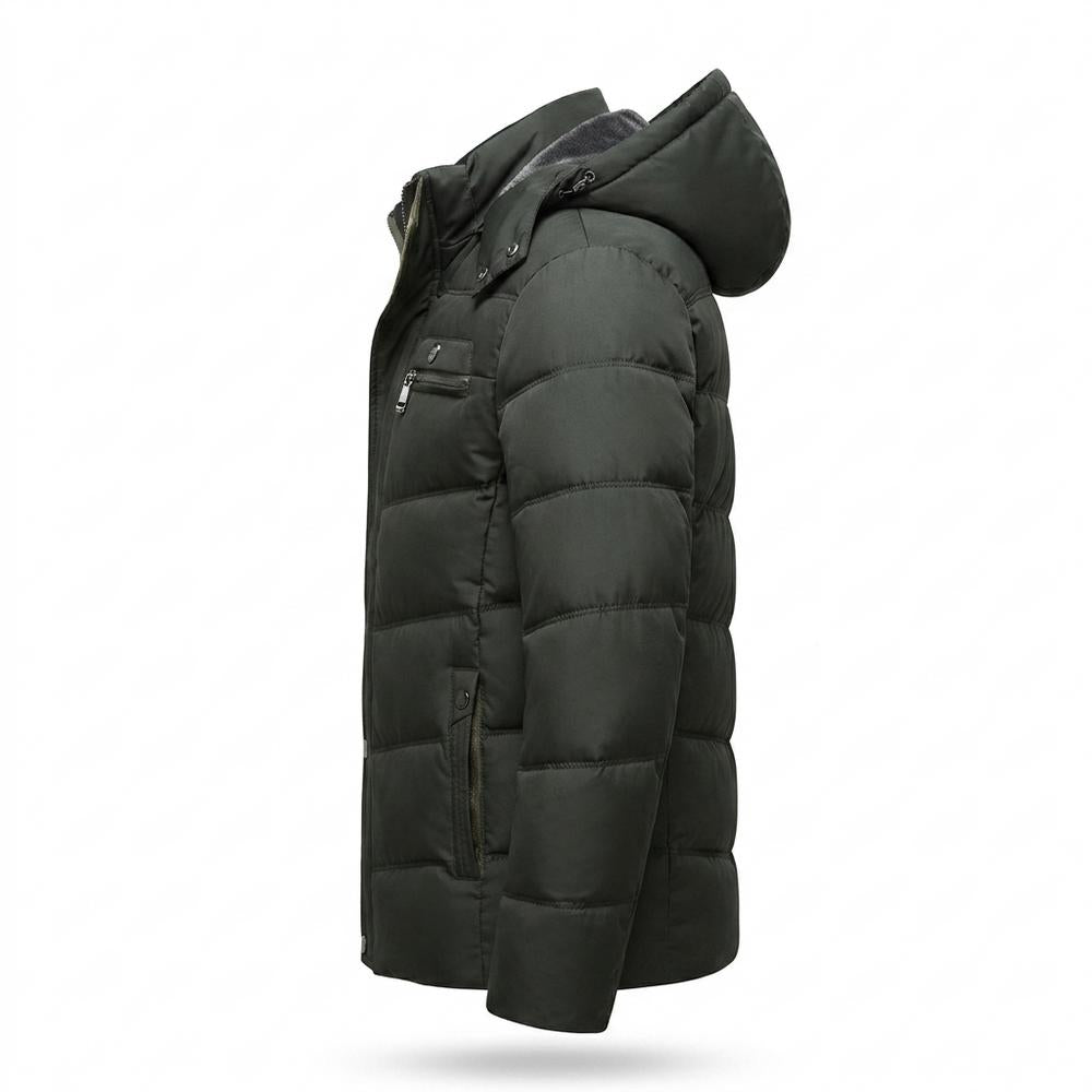 Mens Outlet House - Lasil | Hooded Quilted Jacket Men
