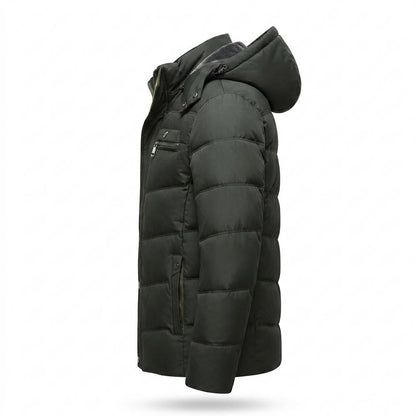 Mens Outlet House - Lasil | Hooded Quilted Jacket Men