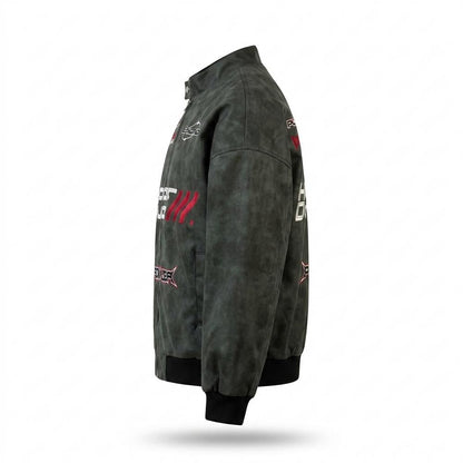 Mens Outlet House - Almer | Embroidered Zip-Up Jacket Unisex