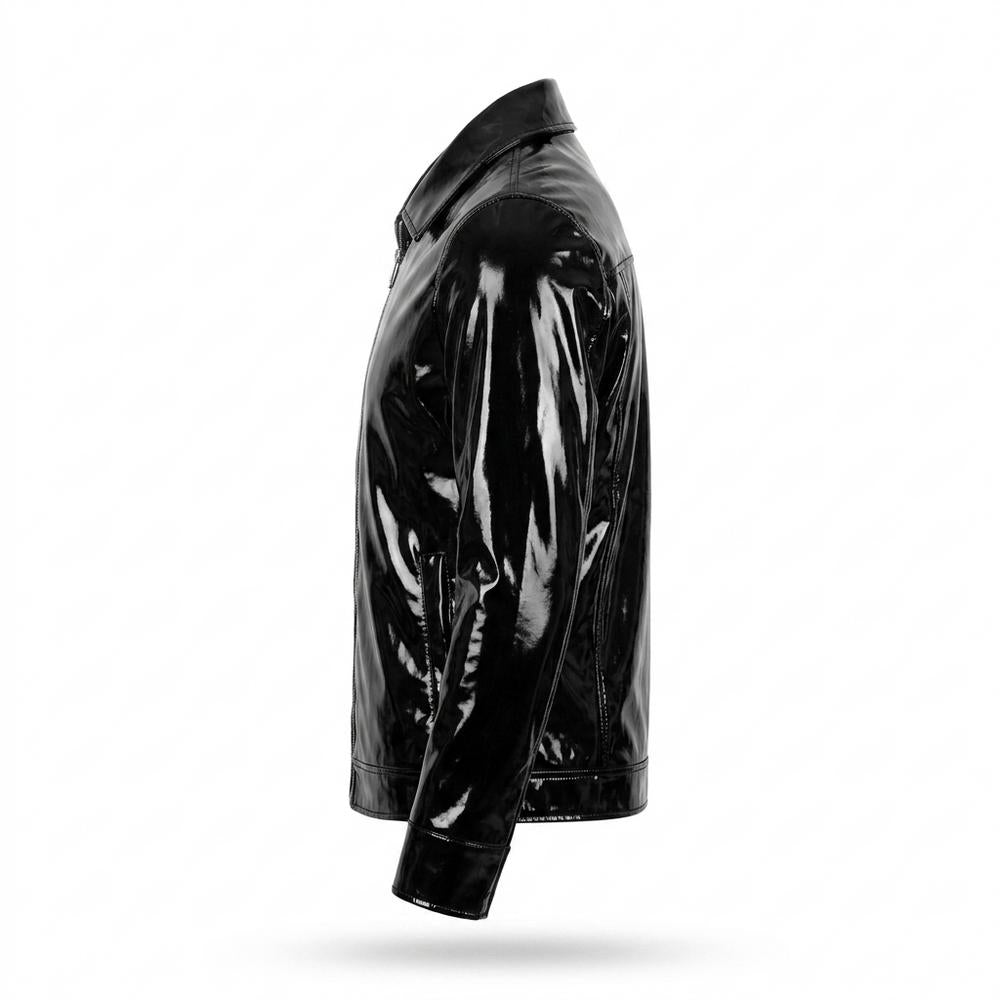 Mens Outlet House - Leran | Coated Zip-Up Jacket Men