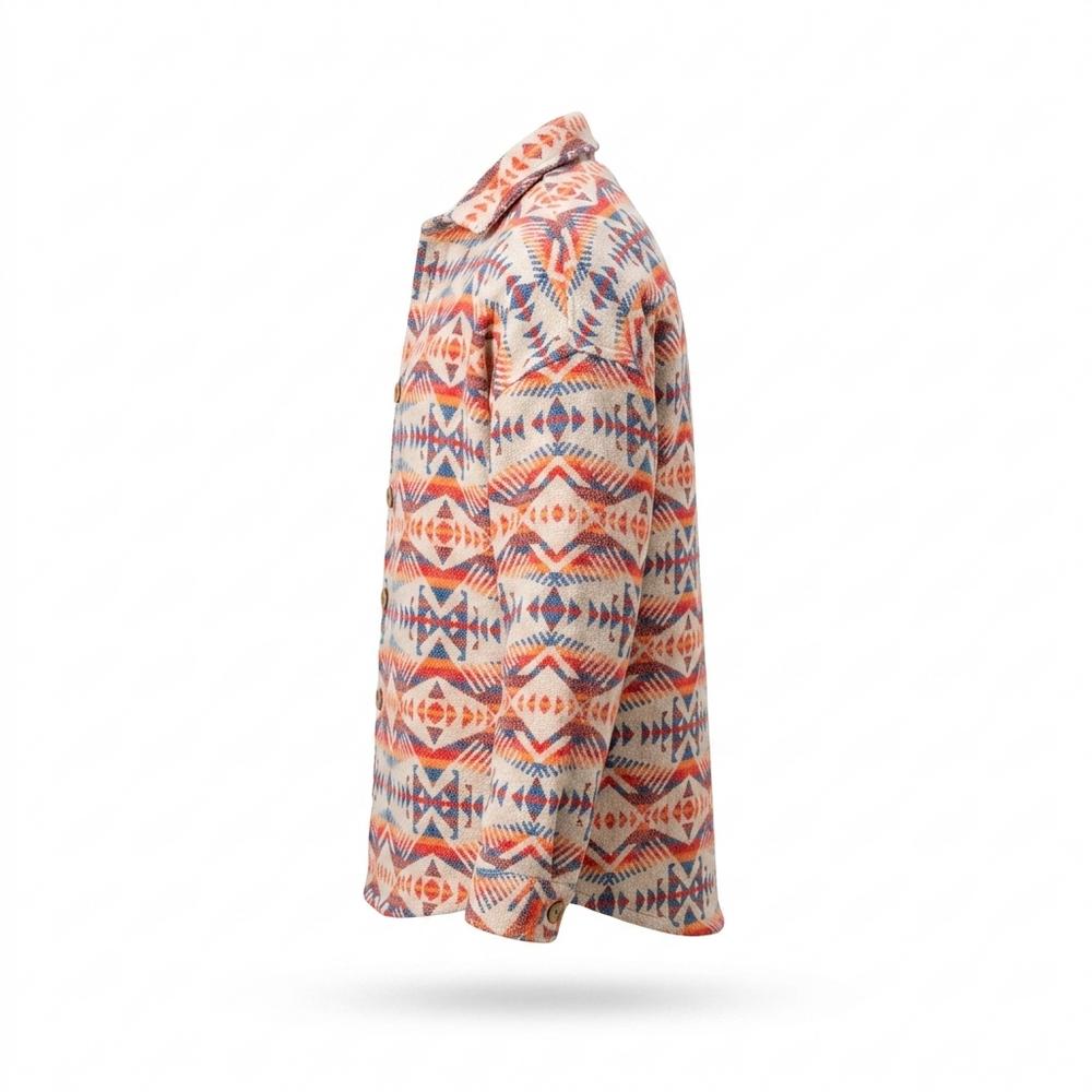 Mens Outlet House - Arrel | Patterned Textured Shirt Men