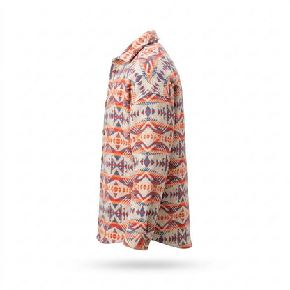 Mens Outlet House - Arrel | Patterned Textured Shirt Men