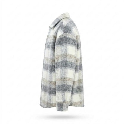 Mens Outlet House - Dakod | Plaid Textured Jacket Unisex