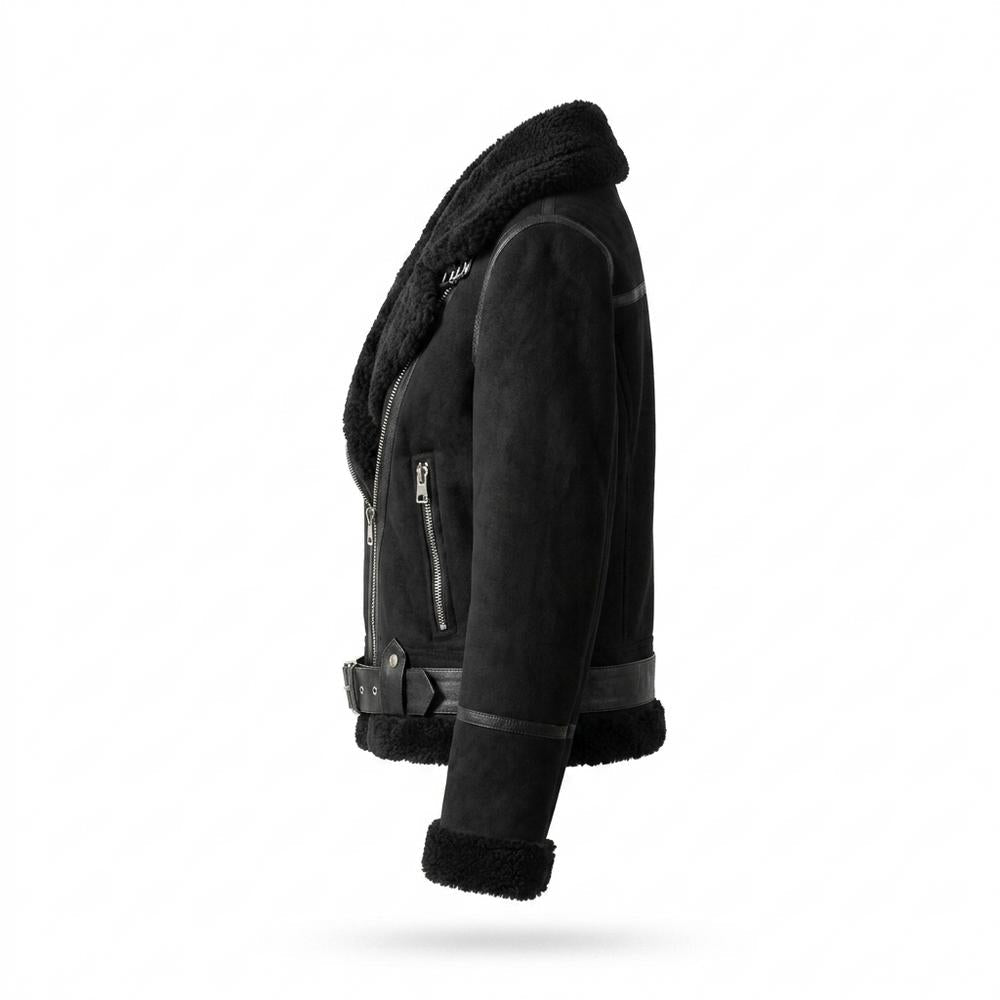 Mens Outlet House - Levin | Shearling-Lined Asymmetrical Jacket Women