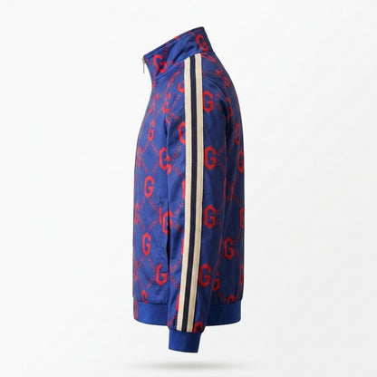 Mens Outlet House - Veram | Zip-Up Patterned Jacket Men