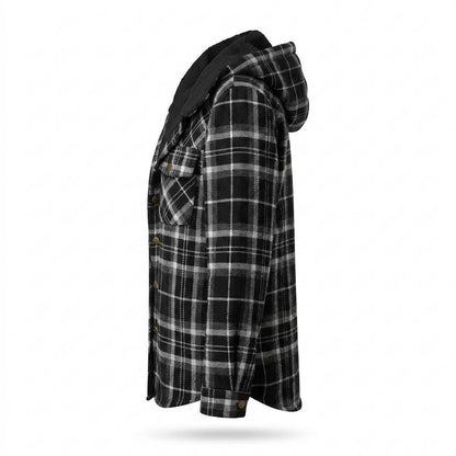 Mens Outlet House - Dosov | Plaid Hooded Jacket Women