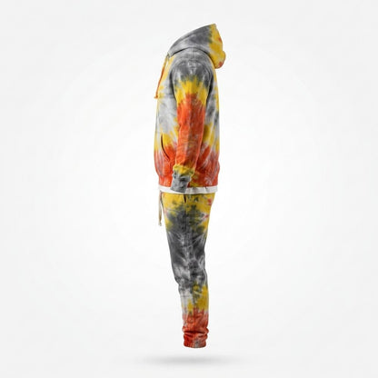 Mens Outlet House - Lyzan | Tie-Dye Hooded Suit Unisex
