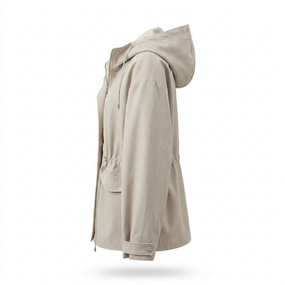 Mens Outlet House - Tadin | Hooded Drawstring-Waist Jacket Women