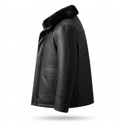 Mens Outlet House - Arven | Fur-Collar Quilted-Lined Jacket Men