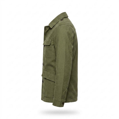 Mens Outlet House - Rokar | Double-Breasted Stand-Up Collar Jacket Men