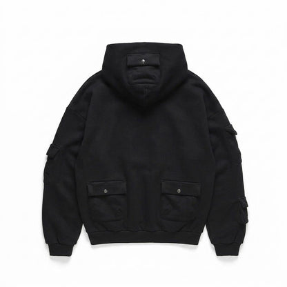 Mens Outlet House - Calen | Oversized Multi-Pocket Hoodie Unisex