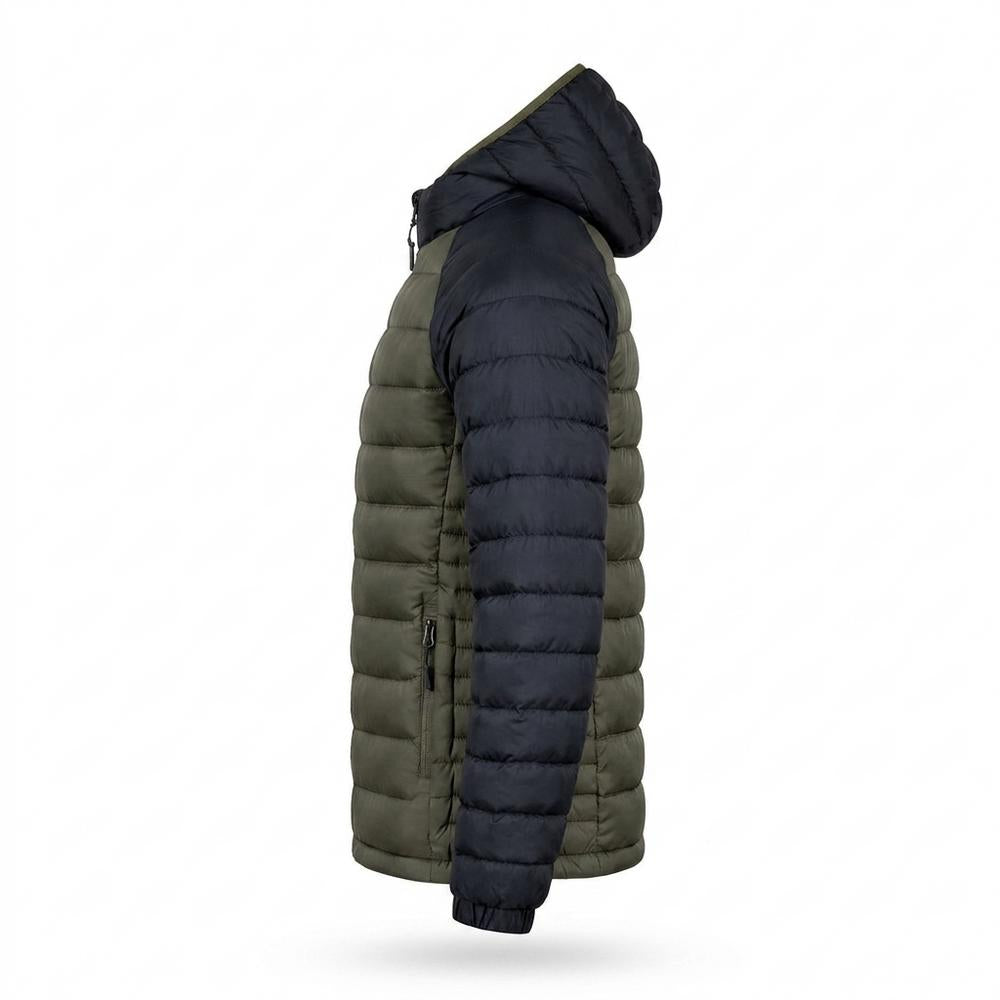 Mens Outlet House - Zekar | Quilted Two-Tone Jacket Men